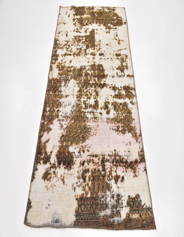 Detail image of  3' 6 x 6' 4  Hand Knotted Ultra Vintage Persian Wool Rug