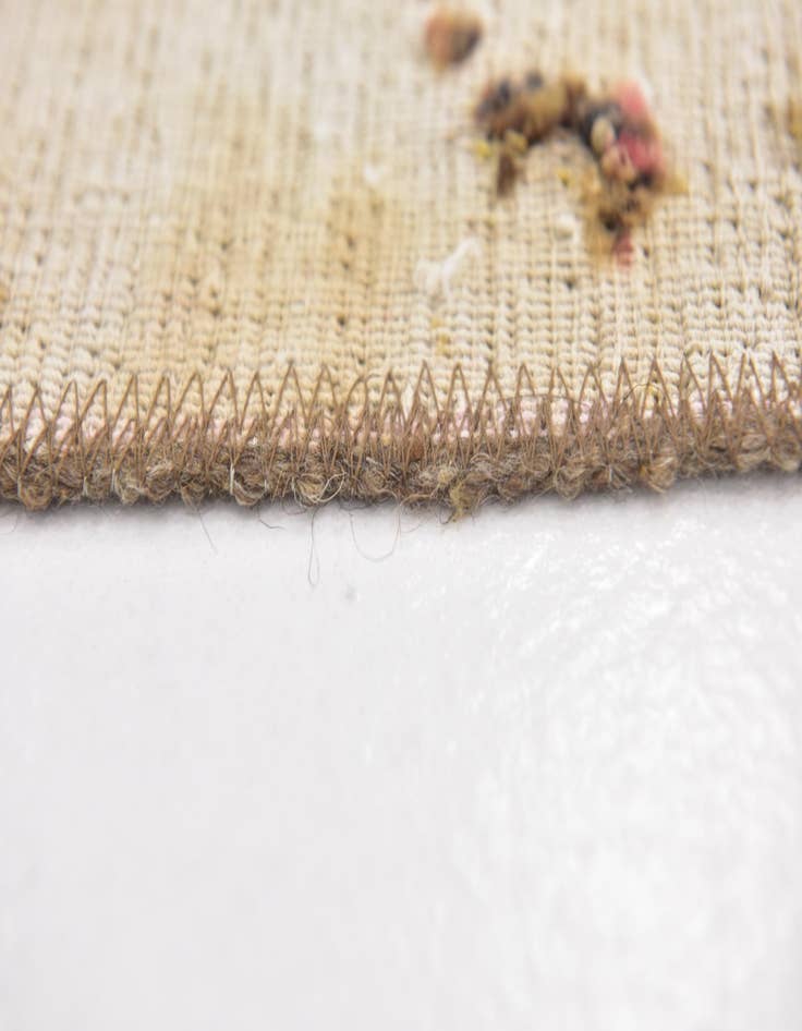 Detail image of  3' 6 x 6' 4  Hand Knotted Ultra Vintage Persian Wool Rug