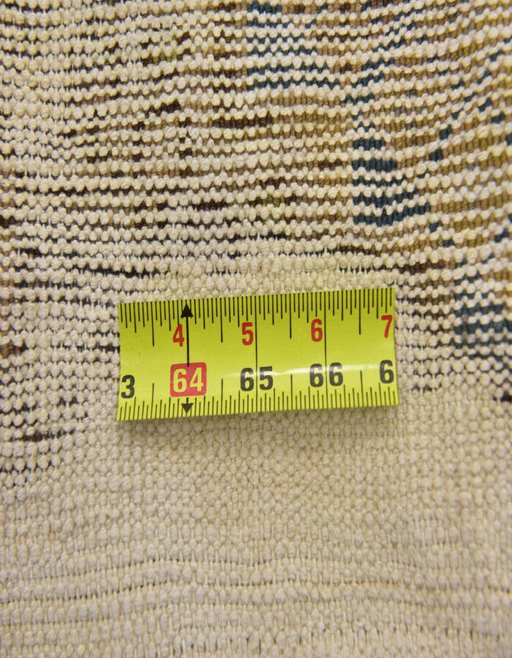 Detail image of  3' 7 x 6'  Hand Knotted Ultra Vintage Persian Wool Rug