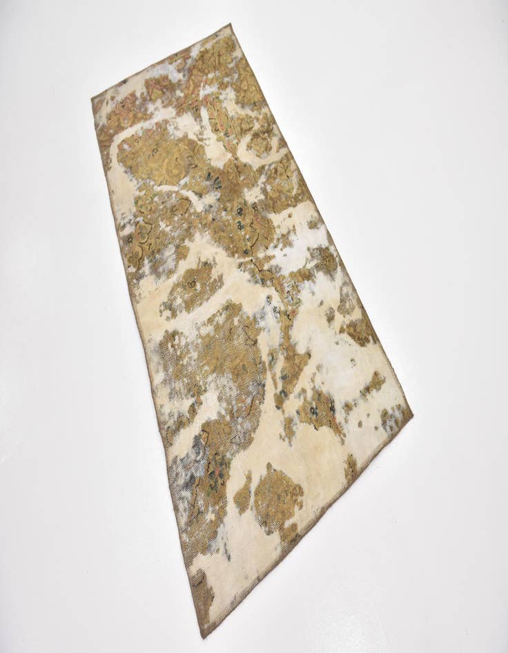 Detail image of  3' x 5' 8  Hand Knotted Ultra Vintage Persian Wool Rug