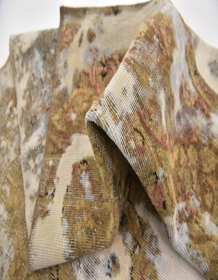 Detail image of  3' x 5' 8  Hand Knotted Ultra Vintage Persian Wool Rug