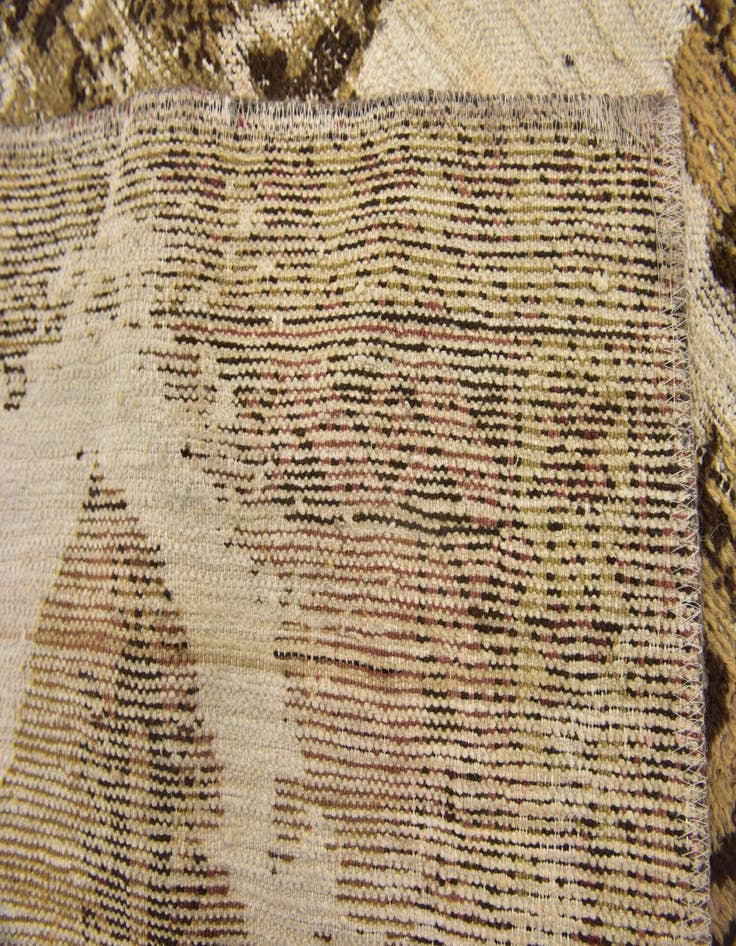 Detail image of  3' 8 x 6' 4  Hand Knotted Ultra Vintage Persian Wool Rug