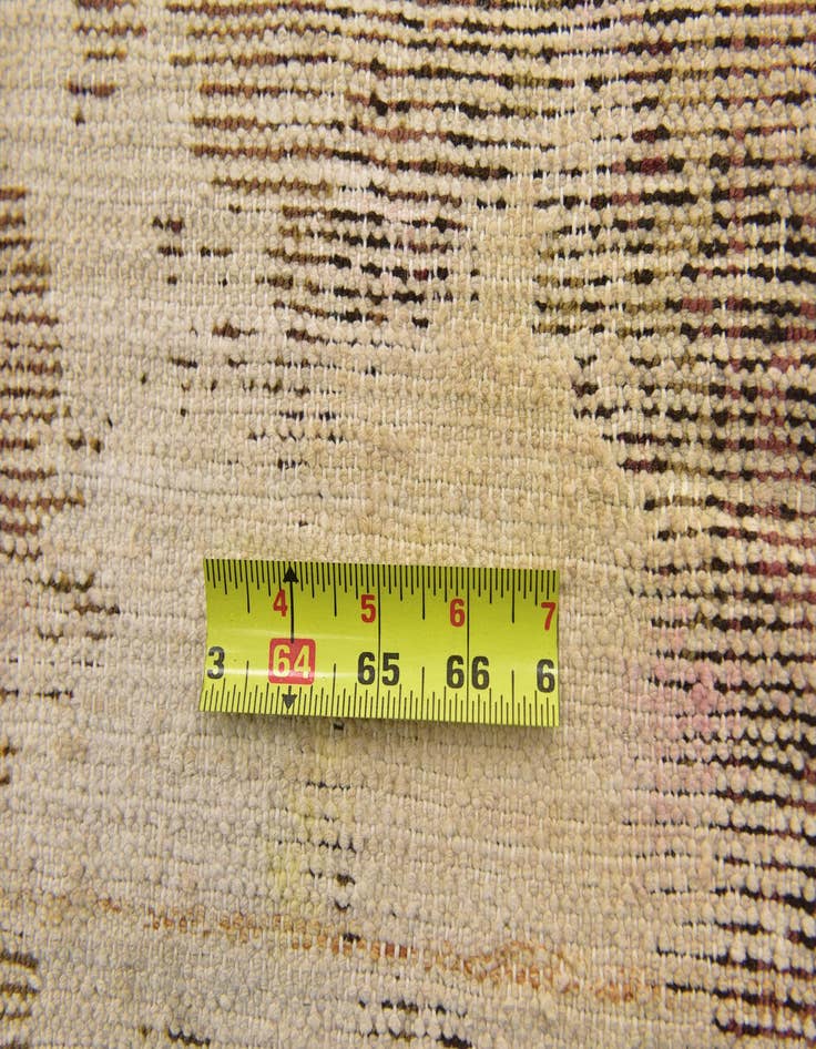 Detail image of  3' 8 x 6' 4  Hand Knotted Ultra Vintage Persian Wool Rug