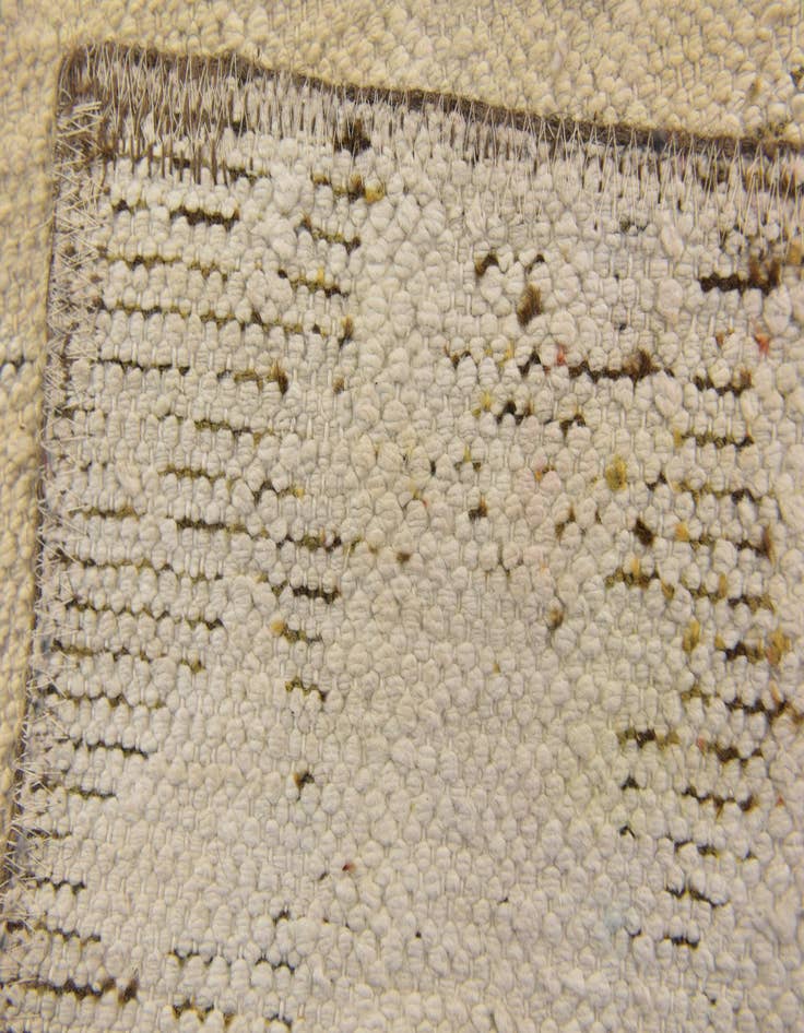 Detail image of  3' 10 x 5' 10  Hand Knotted Ultra Vintage Persian Wool Rug