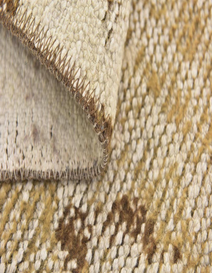 Detail image of  3' 10 x 5' 10  Hand Knotted Ultra Vintage Persian Wool Rug