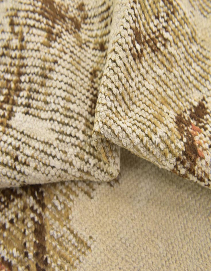 Detail image of  3' 10 x 5' 10  Hand Knotted Ultra Vintage Persian Wool Rug