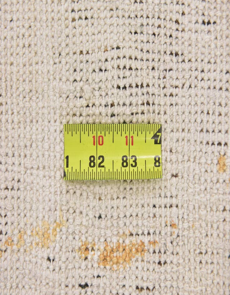 Detail image of  7' x 9' 9  Hand Knotted Ultra Vintage Persian Wool Rug