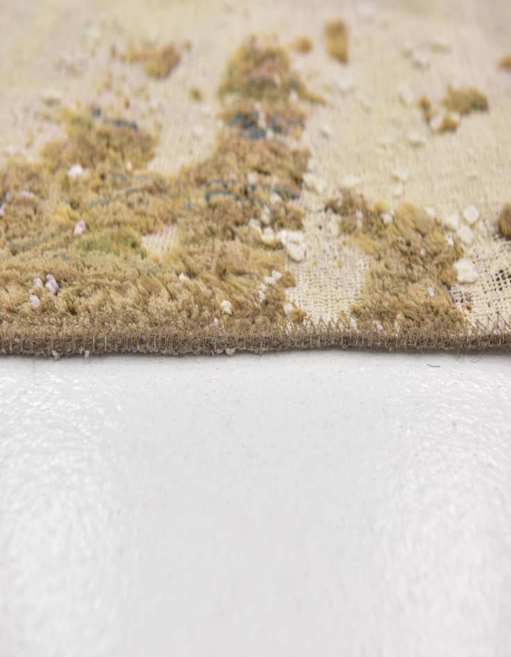 Detail image of  7' x 9'  Hand Knotted Ultra Vintage Persian Wool Rug