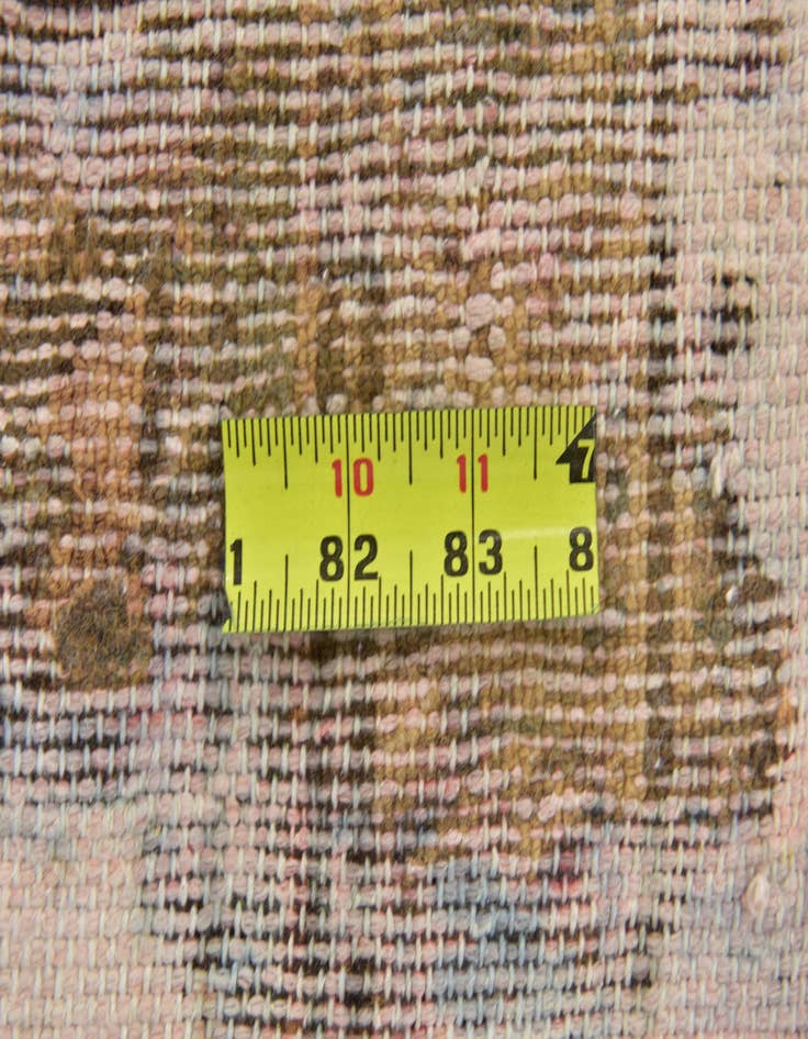 Detail image of  6' 4 x 8' 10  Hand Knotted Ultra Vintage Persian Wool Rug