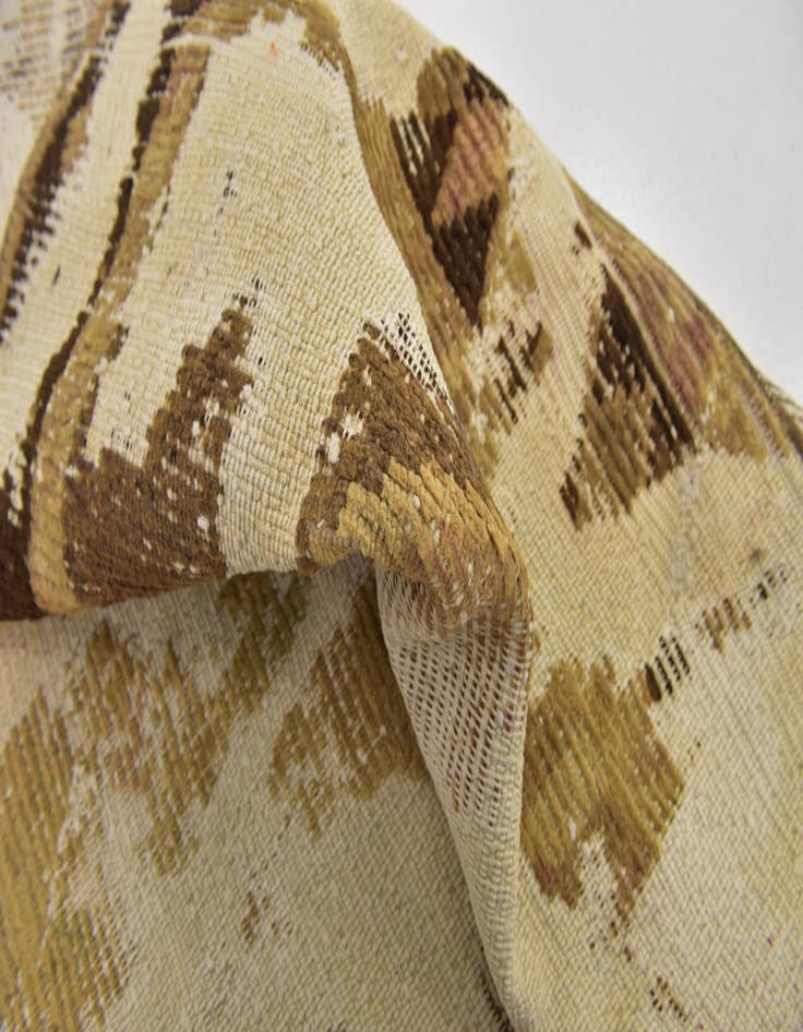 Detail image of  5' 10 x 8' 8  Hand Knotted Ultra Vintage Persian Wool Rug