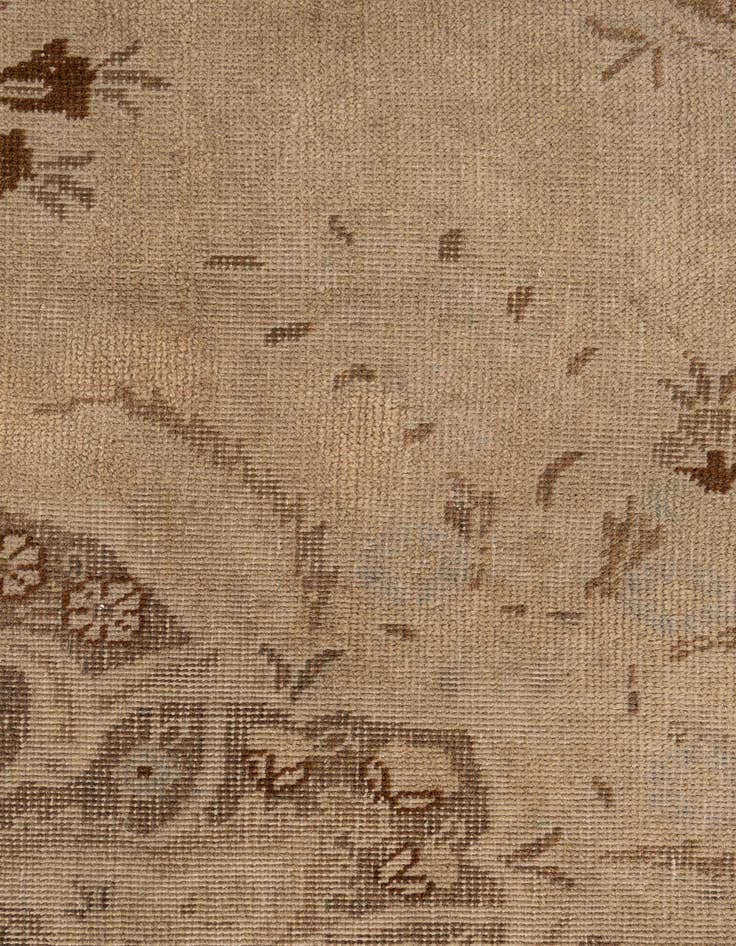 Detail image of  8' 6 x 11' 9  Hand Knotted Ultra Vintage Persian Wool Rug