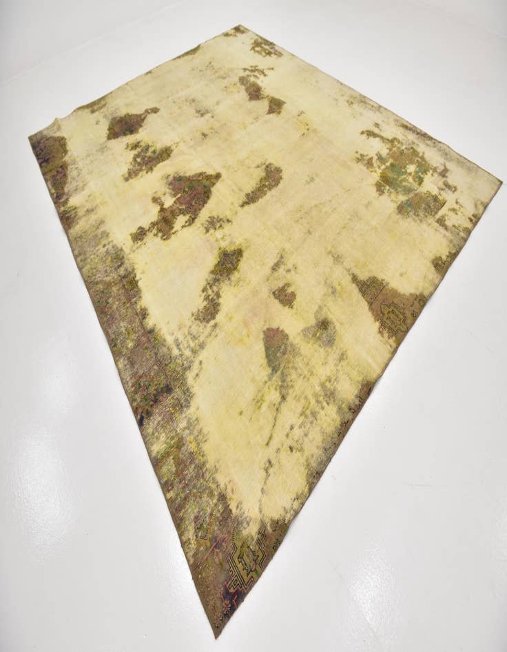 Detail image of  9' 7 x 11' 10  Hand Knotted Ultra Vintage Persian Wool Rug