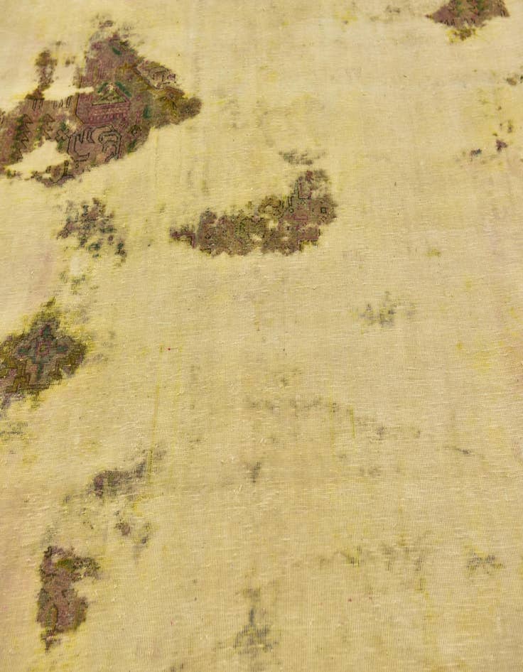 Detail image of  9' 7 x 11' 10  Hand Knotted Ultra Vintage Persian Wool Rug