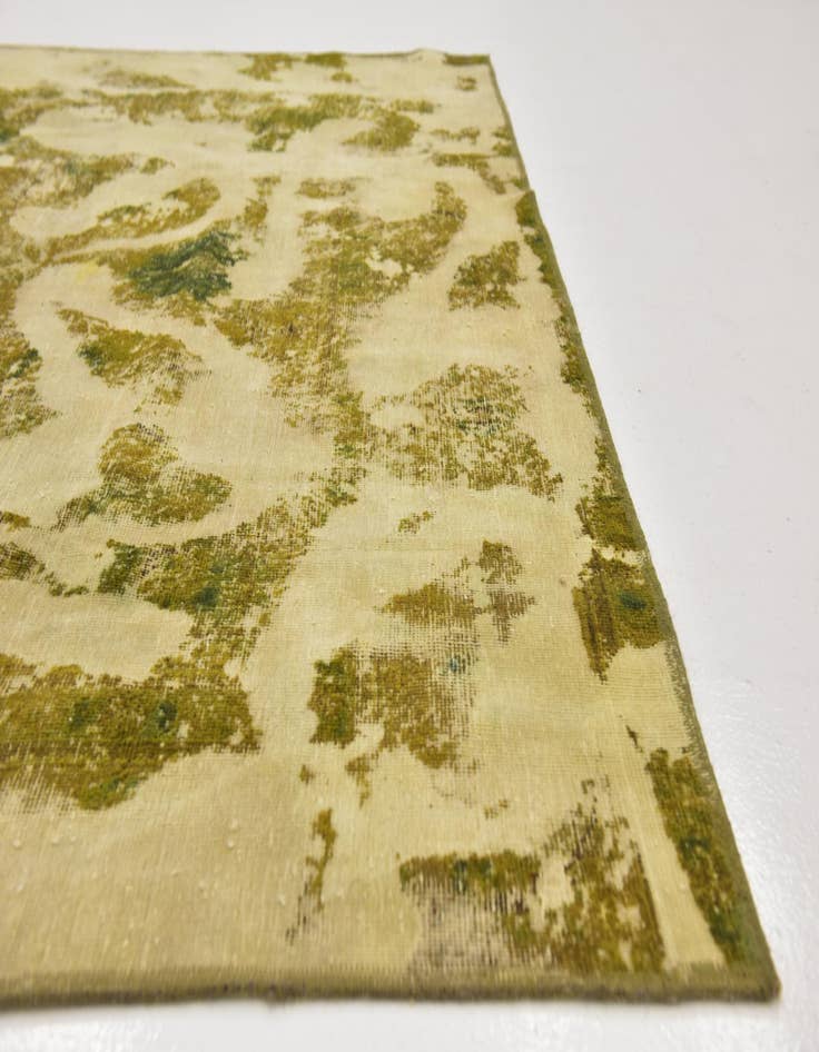 Detail image of  7' 3 x 11'  Hand Knotted Ultra Vintage Persian Wool Rug