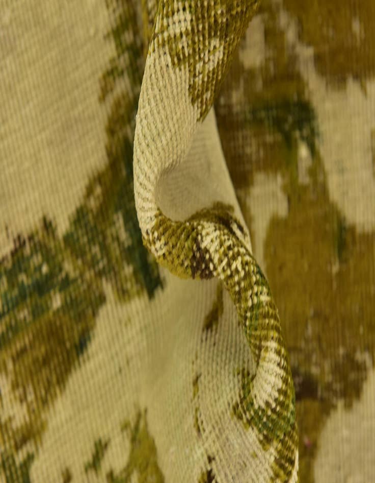 Detail image of  7' 3 x 11'  Hand Knotted Ultra Vintage Persian Wool Rug