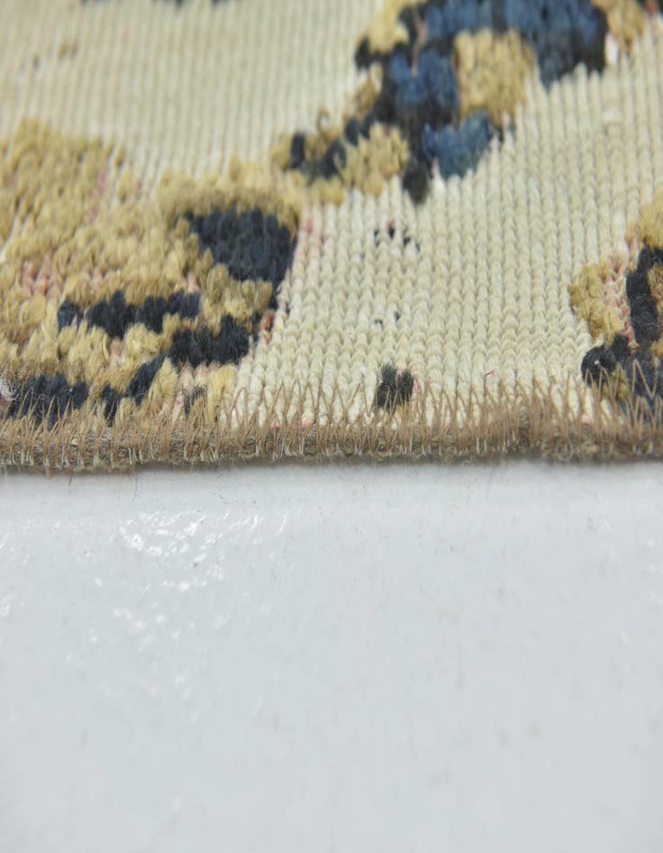 Detail image of  7' x 10' 2  Hand Knotted Ultra Vintage Persian Wool Rug