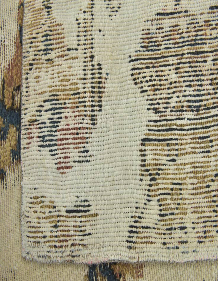 Detail image of  7' x 10' 2  Hand Knotted Ultra Vintage Persian Wool Rug