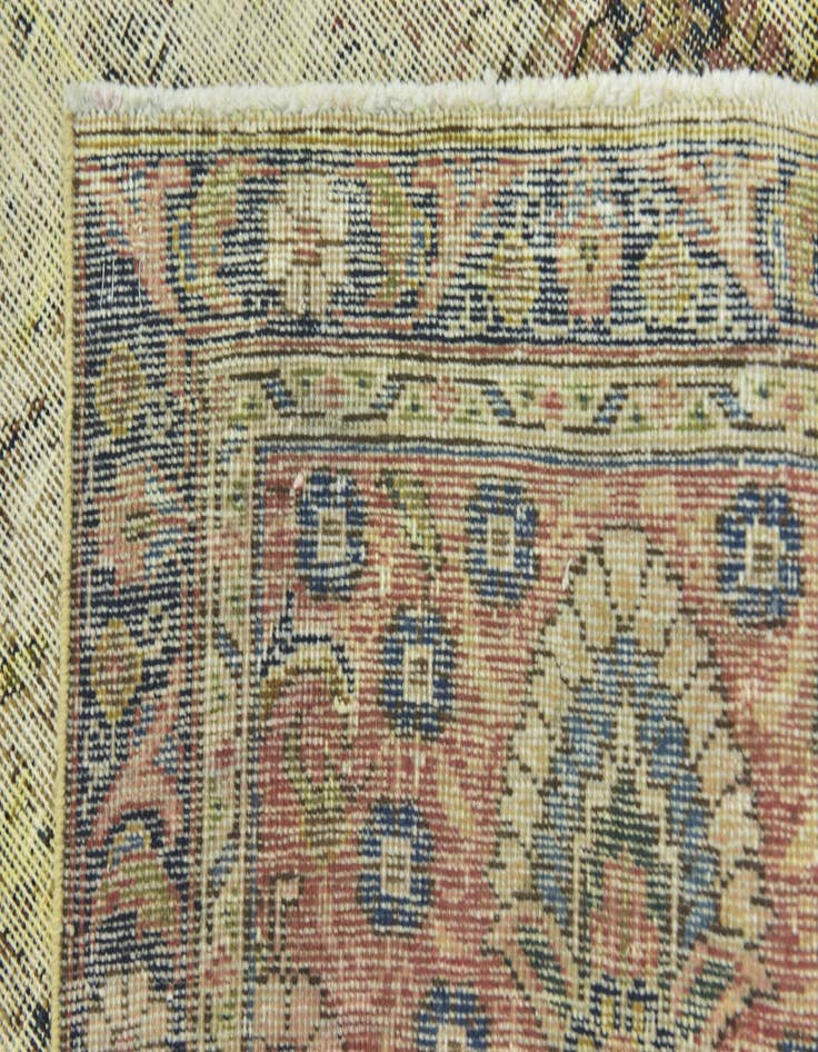 Detail image of  10' 2 x 13' 7  Hand Knotted Ultra Vintage Persian Wool Rug