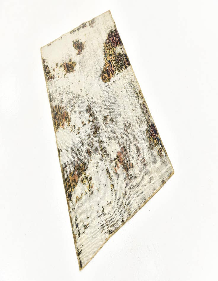 Detail image of  3' x 4' 5  Hand Knotted Ultra Vintage Persian Wool Rug