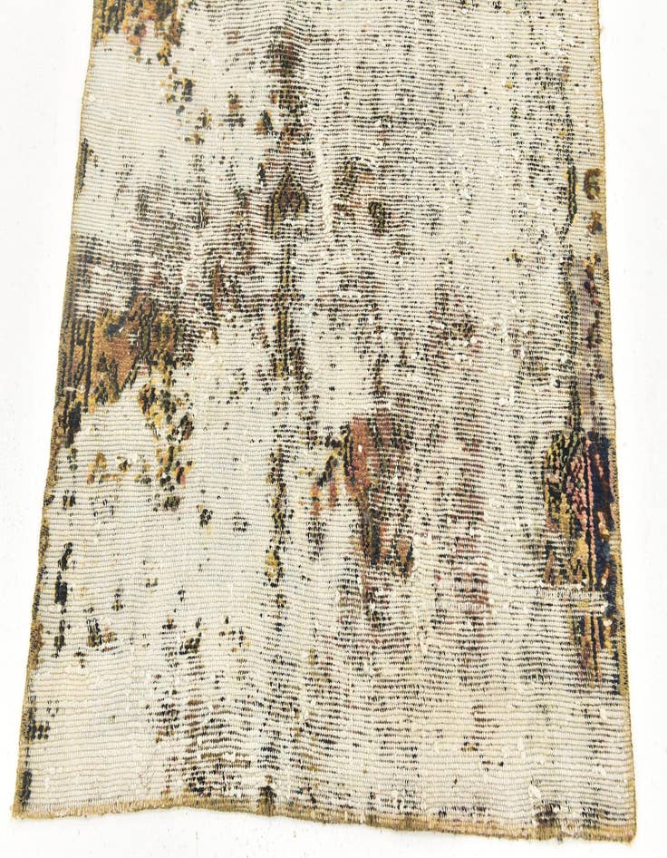 Detail image of  3' x 4' 5  Hand Knotted Ultra Vintage Persian Wool Rug