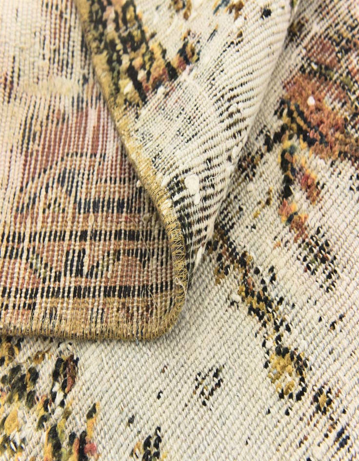 Detail image of  3' x 4' 5  Hand Knotted Ultra Vintage Persian Wool Rug