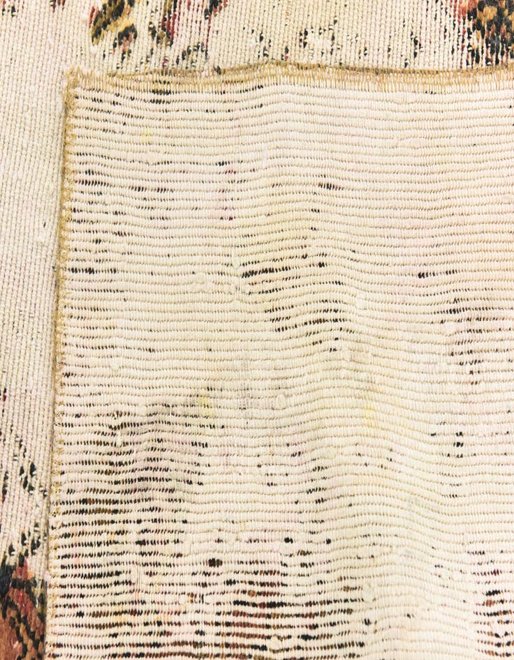 Detail image of  6' x 8' 8  Hand Knotted Ultra Vintage Persian Wool Rug