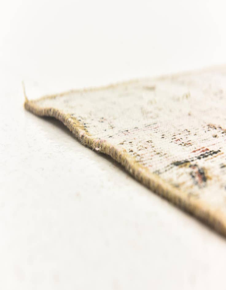 Detail image of  6' x 8' 8  Hand Knotted Ultra Vintage Persian Wool Rug