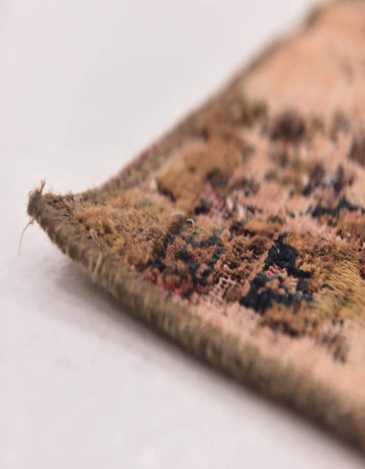 Detail image of  4' x 6' 5  Hand Knotted Ultra Vintage Persian Wool Rug