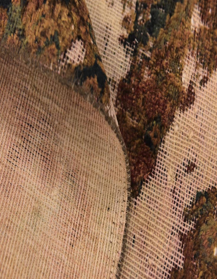 Detail image of  4' x 6' 5  Hand Knotted Ultra Vintage Persian Wool Rug