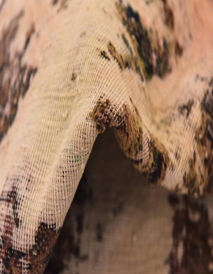 Detail image of  4' x 6' 5  Hand Knotted Ultra Vintage Persian Wool Rug