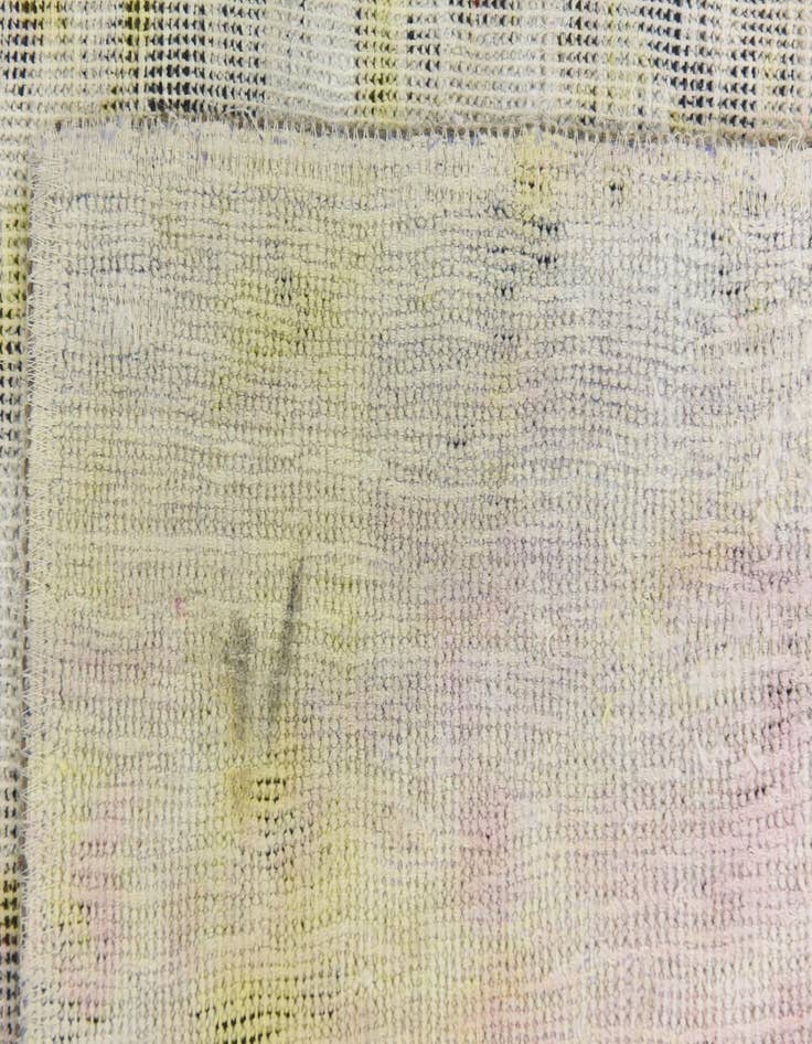 Detail image of  6' 3 x 7' 8  Hand Knotted Ultra Vintage Persian Wool Rug