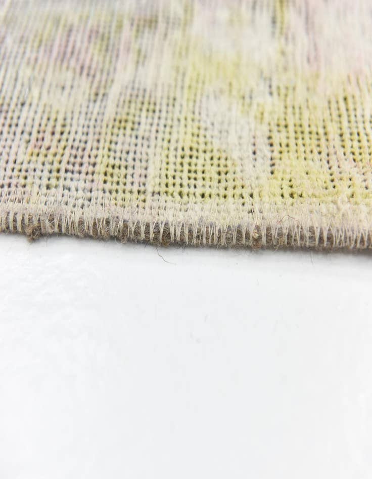 Detail image of  6' 3 x 7' 8  Hand Knotted Ultra Vintage Persian Wool Rug