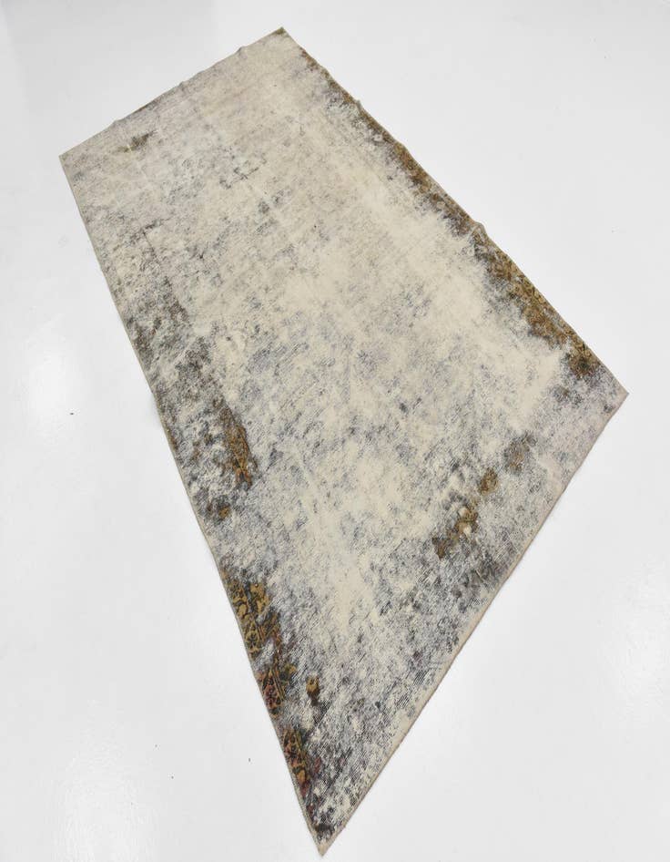 Detail image of  6' 2 x 10'  Hand Knotted Ultra Vintage Persian Wool Rug