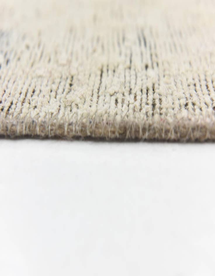 Detail image of  6' 8 x 9' 2  Hand Knotted Ultra Vintage Persian Wool Rug