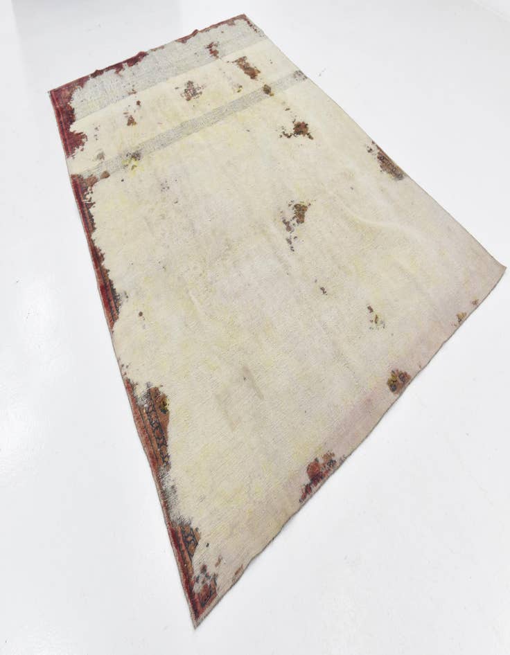 Detail image of  7' x 10' 6  Hand Knotted Ultra Vintage Persian Wool Rug