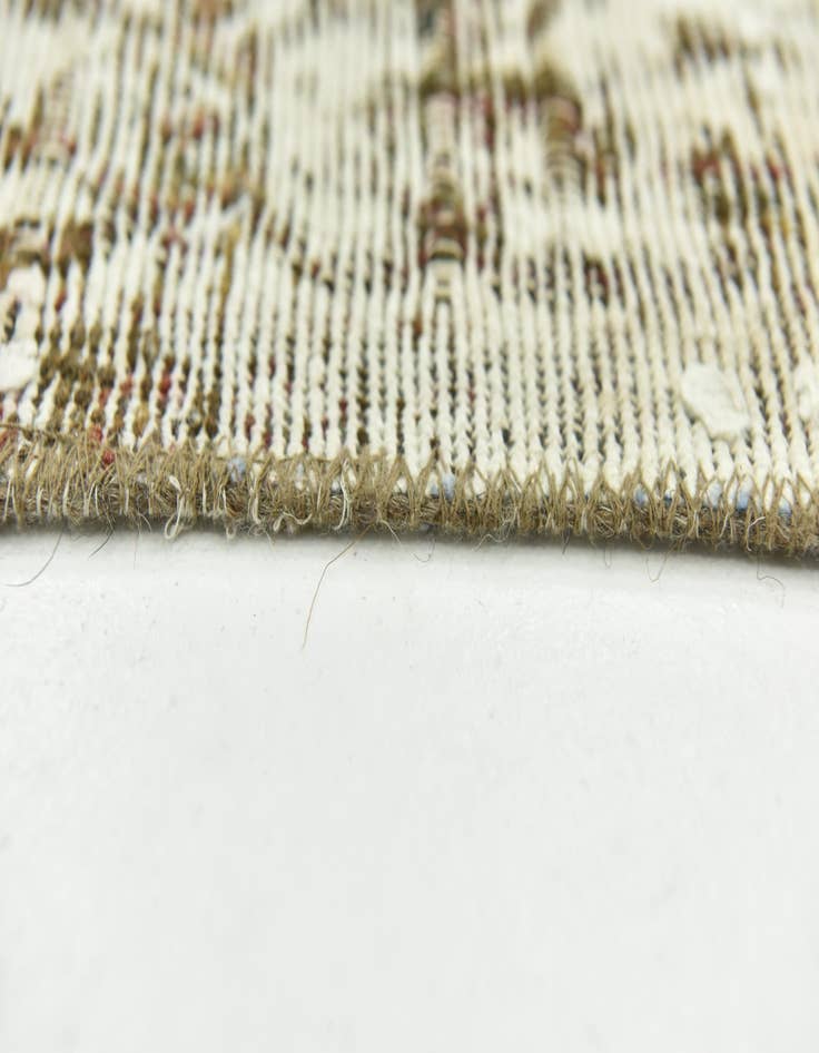 Detail image of  5' 10 x 8' 5  Hand Knotted Ultra Vintage Persian Wool Rug