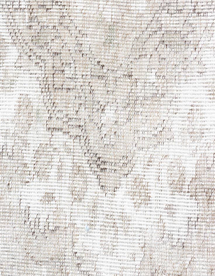 Detail image of  6' 9 x 9' 6  Hand Knotted Ultra Vintage Persian Wool Rug