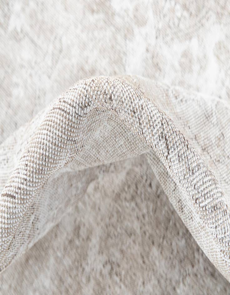 Detail image of  6' 9 x 9' 6  Hand Knotted Ultra Vintage Persian Wool Rug