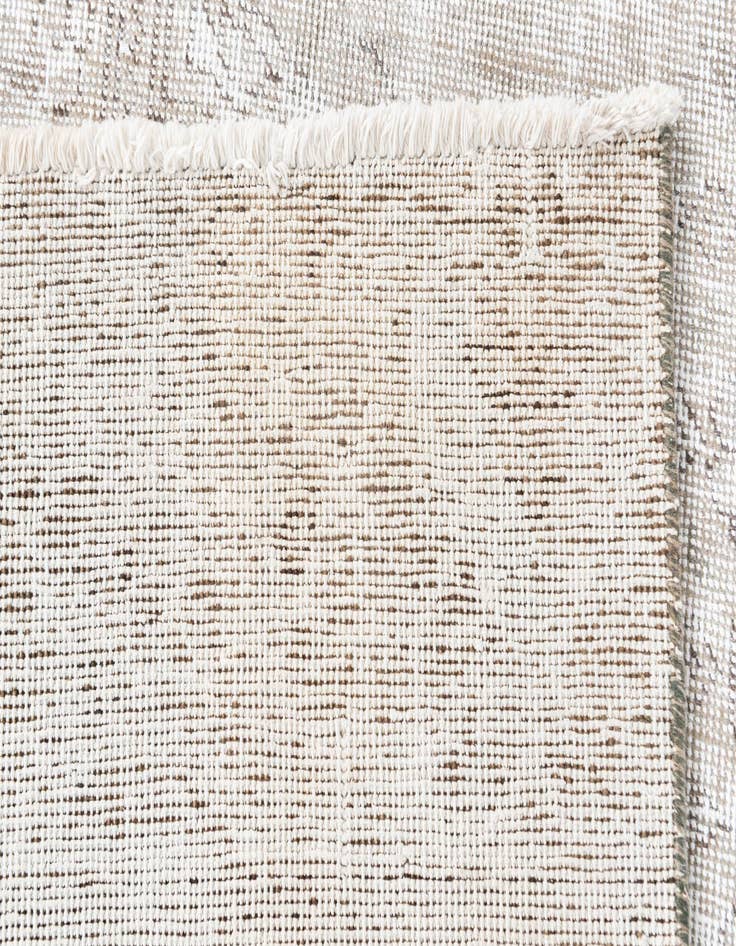 Detail image of  6' 9 x 9' 6  Hand Knotted Ultra Vintage Persian Wool Rug