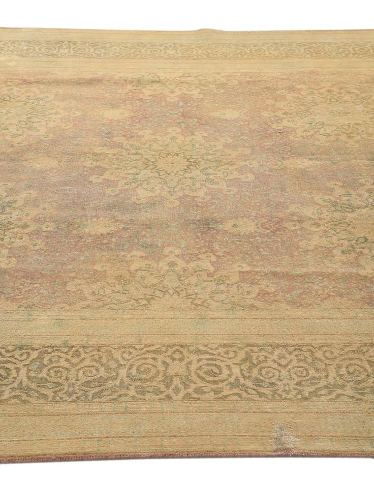 Detail image of  8' 5 x 11' 3  Hand Knotted Ultra Vintage Persian Wool Rug