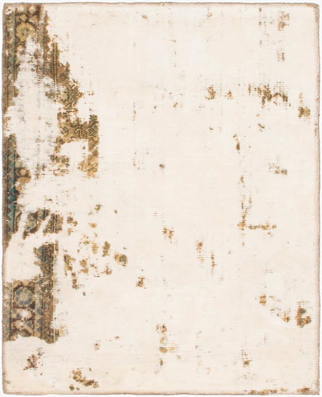  3' 2 x 4'  Hand Knotted Ultra Vintage Persian Wool Rug