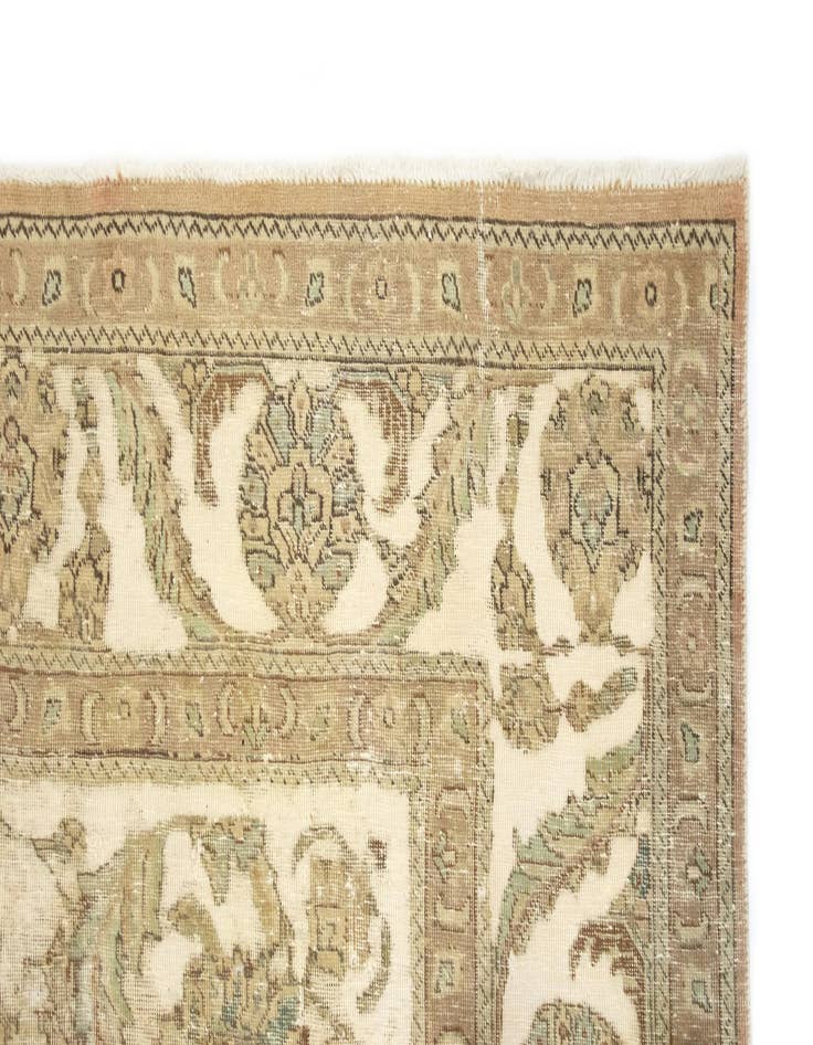 Detail image of  9' 9 x 12' 8  Hand Knotted Vintage Royal Persian Wool Rug