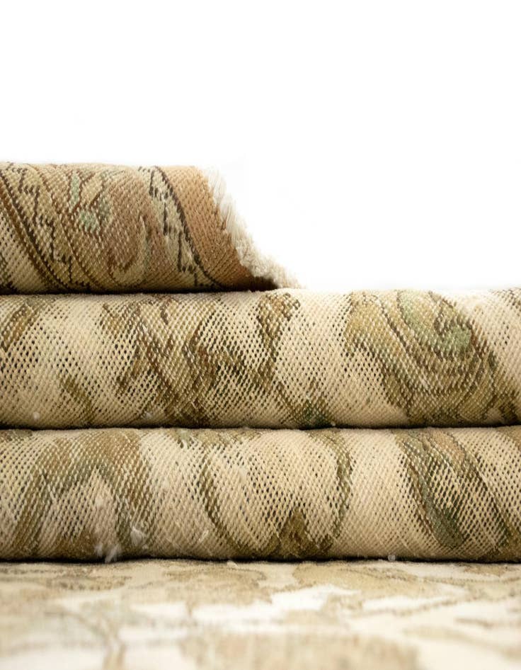 Detail image of  9' 9 x 12' 8  Hand Knotted Vintage Royal Persian Wool Rug