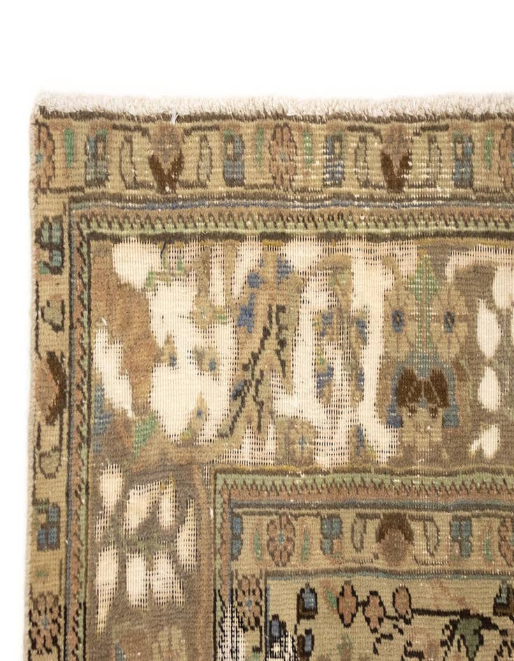 Detail image of  6' 6 x 9' 10  Hand Knotted Vintage Royal Persian Wool Rug