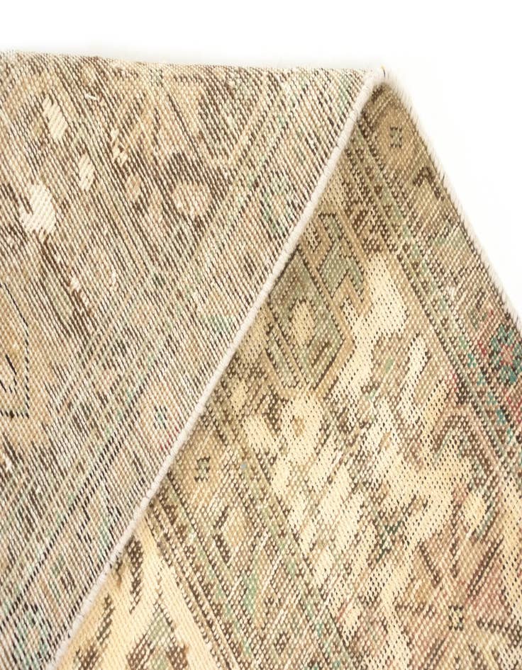 Detail image of  6' 8 x 9' 5  Hand Knotted Vintage Royal Persian Wool Rug
