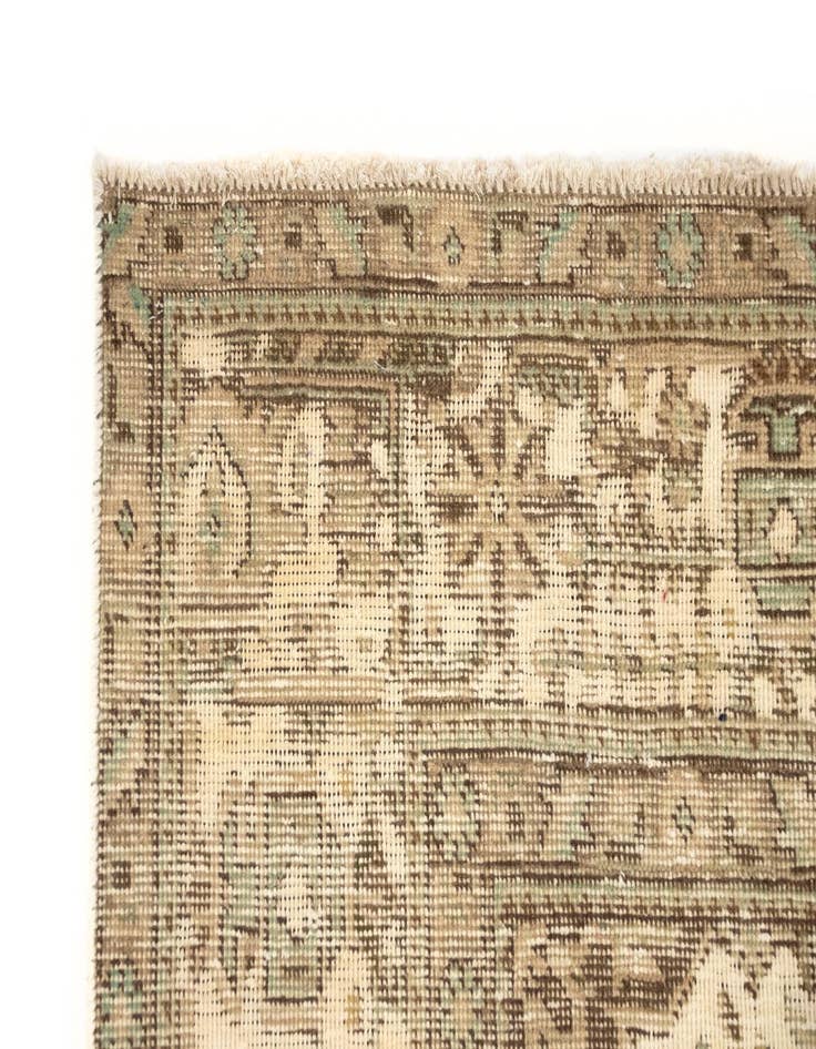 Detail image of  6' 8 x 9' 5  Hand Knotted Vintage Royal Persian Wool Rug