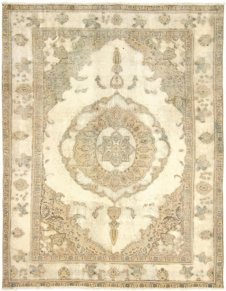  6' 11 x 9' 5  Hand Knotted Vintage Royal Persian W...