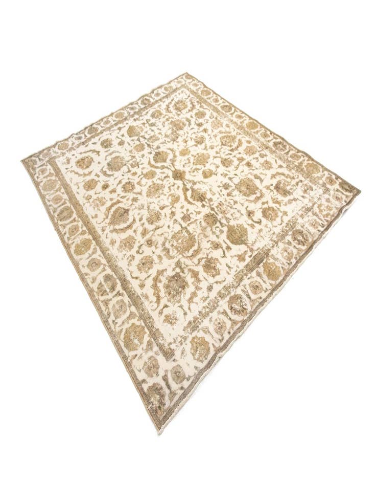 Detail image of  9' x 10' 2  Hand Knotted Vintage Royal Persian Wool Rug