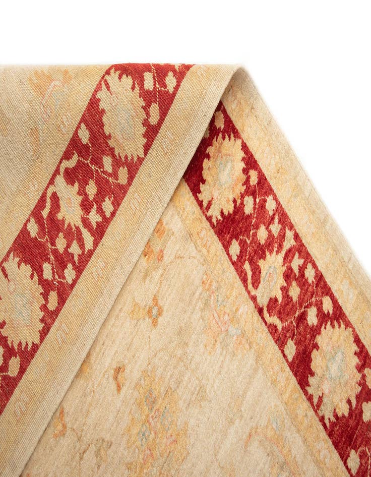 Detail image of  5' 7 x 7' 3 Ziegler Wool Rug