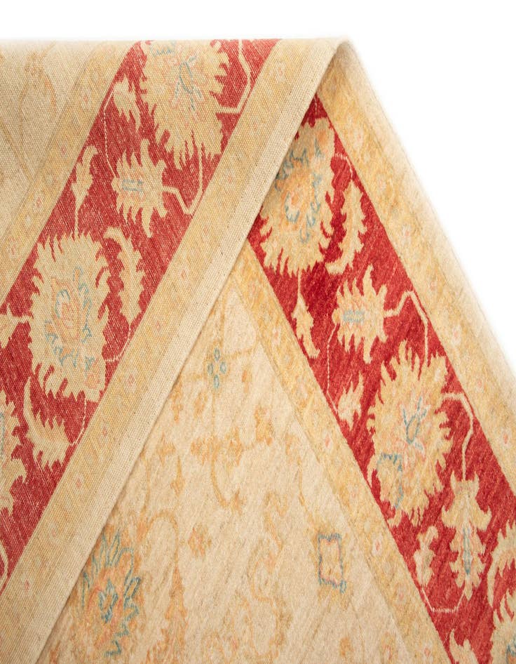 Detail image of  6' 9 x 8' 2 Ziegler Wool Rug